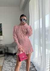 BEC + BRIDGE pink floral dress